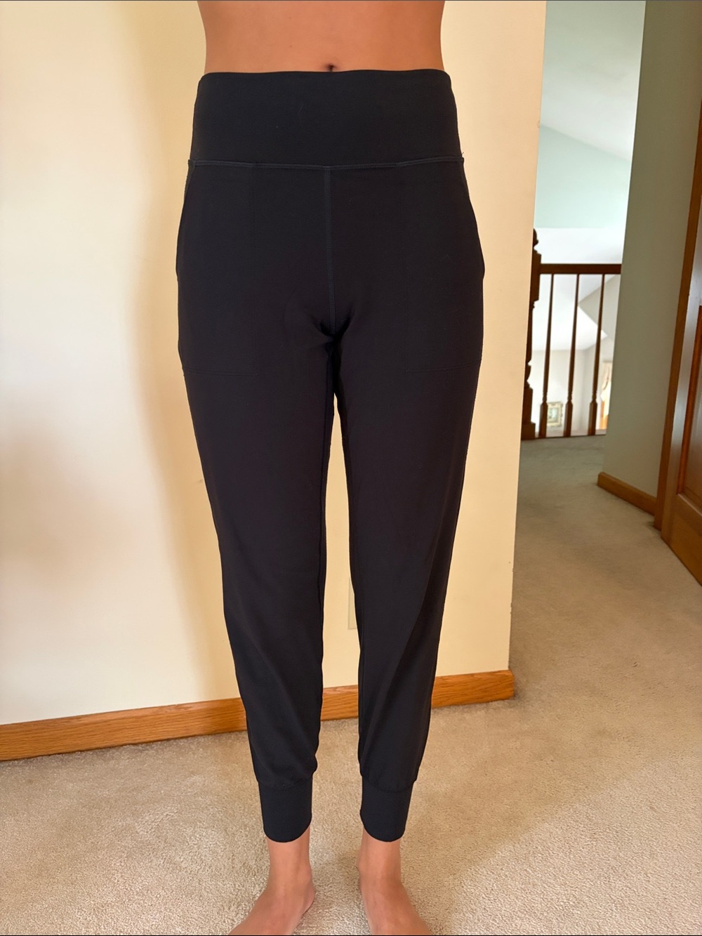 lululemon athletica Align Black High-Waist Jogger Pants